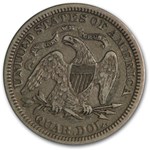 1875 Liberty Seated Quarter XF