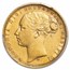 1875-M Australia Gold Sovereign Victoria AU-50 PCGS