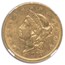 1875-S $20 Liberty Gold Double Eagle AU-50 NGC