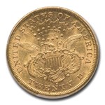 1875-S $20 Liberty Gold Double Eagle AU-53 PCGS