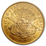 1875-S $20 Liberty Gold Double Eagle MS-62 PCGS