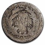 1875-S Liberty Seated Dime Below Bow AG