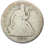 1875-S Liberty Seated Half Dollar Good