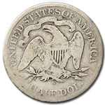 1875-S Liberty Seated Half Dollar Good