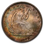1875-S Liberty Seated Half Dollar MS-66+ PCGS CAC