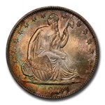 1875-S Liberty Seated Half Dollar MS-66+ PCGS CAC