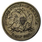 1875-S Liberty Seated Half Dollar VF