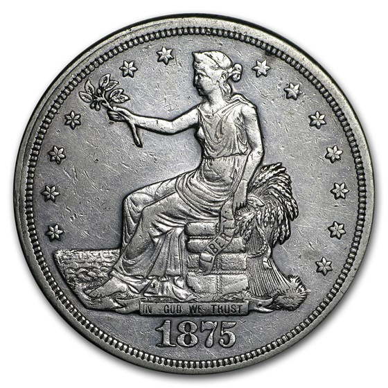 1875-S Trade Dollar VF 1875-S Trade Dollar VF