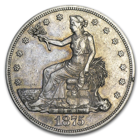 1875-S Trade Dollar XF 1875-S Trade Dollar XF