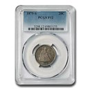 1875-S Twenty Cent Piece Fine-12 PCGS