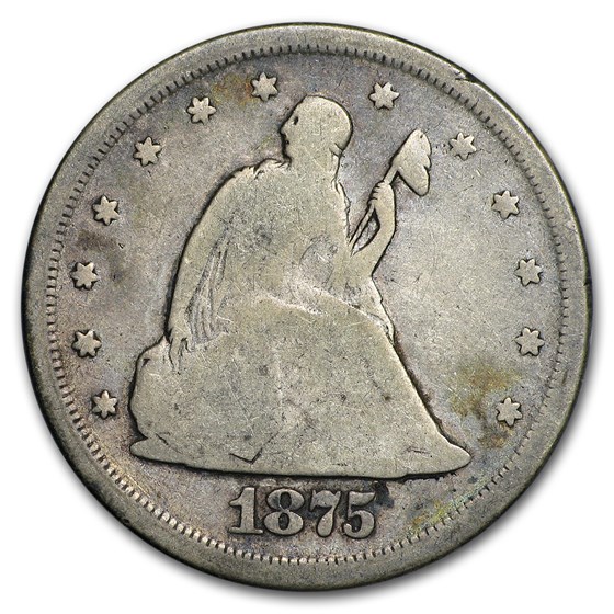 1875-S Twenty Cent Piece Good 1875-S Twenty Cent Piece Good