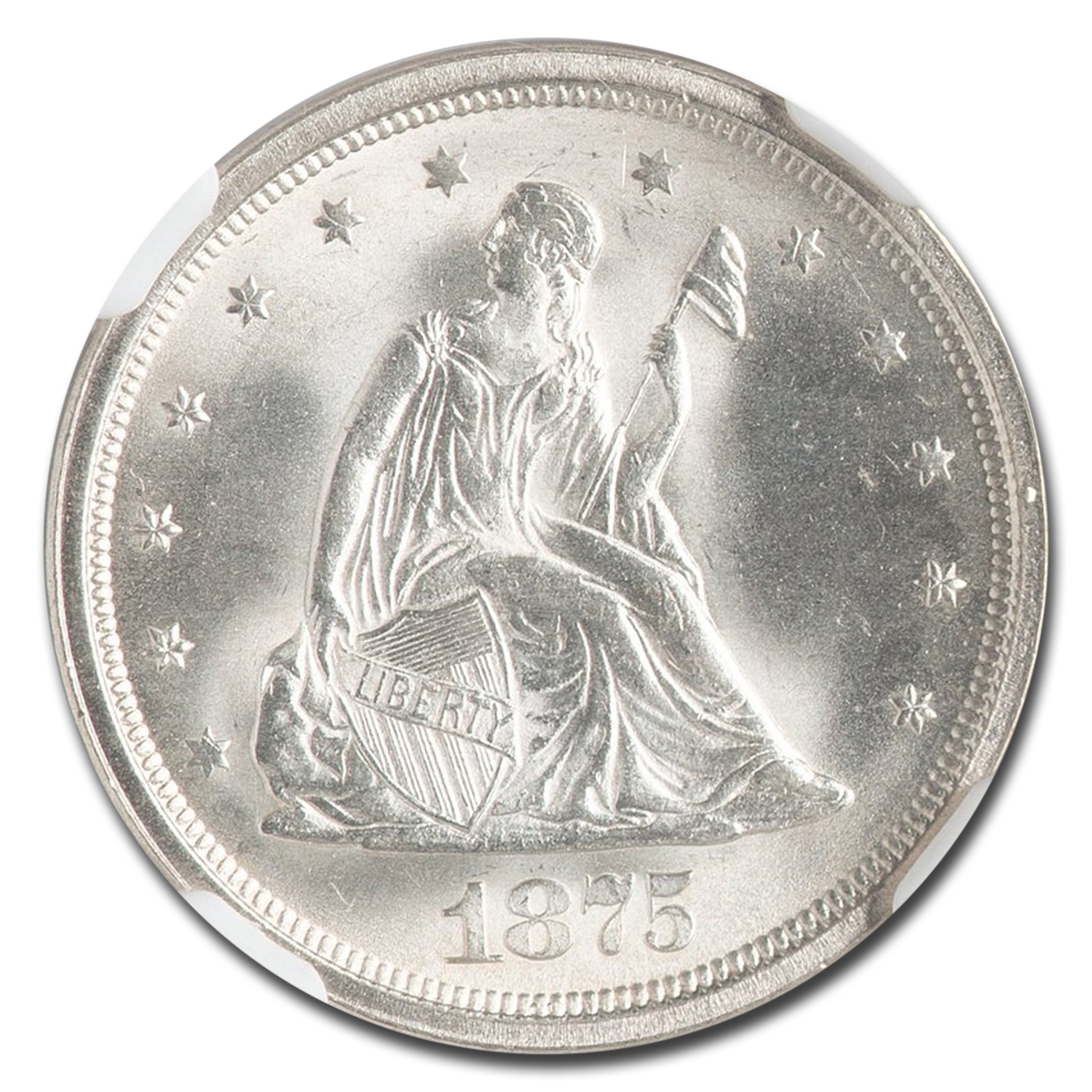 1875 S 20 Cent Coin Value - APMEX