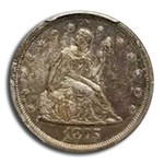 1875-S Twenty Cent Piece XF-40 PCGS
