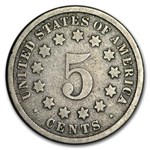 1875 Shield Nickel AG