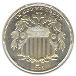 1875 Shield Nickel PR-67 PCGS