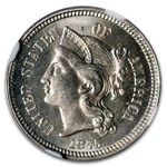 1875 Three Cent Nickel MS-67 NGC