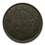 1876-1901 Canada Large Cent Victoria Avg Circ