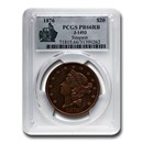 1876 $20 Liberty Double Eagle Pattern PR-66 PCGS (RB, J-1493)