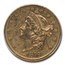 1876 $20 Liberty Gold Double Eagle AU-55 PCGS