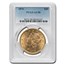 1876 $20 Liberty Gold Double Eagle AU-58 PCGS