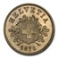 1876-B Switzerland 10 Rappen MS-66 PCGS