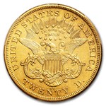 1876-CC $20 Liberty Gold Double Eagle AU-53 PCGS