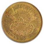 1876-CC $20 Liberty Gold Double Eagle MS-61 NGC