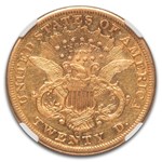 1876-CC $20 Liberty Gold Double Eagle XF-45 NGC