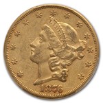 1876-CC $20 Liberty Gold Double Eagle XF-45 PCGS