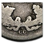 1876-CC Liberty Seated Dime Fine