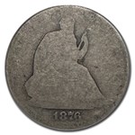 1876-CC Liberty Seated Half Dollar Poor-1 PCGS CAC
