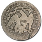 1876-CC Liberty Seated Quarter Good