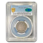 1876-CC Liberty Seated Quarter MS-62 PCGS CAC