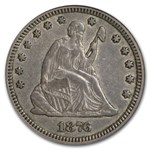 1876-CC Liberty Seated Quarter XF-45 PCGS