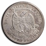 1876-CC Trade Dollar AU