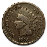 1876 Indian Head Cent Good