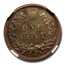 1876 Indian Head Cent PF-63 NGC (Brown)