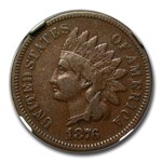 1876 Indian Head Cent VF-25 NGC