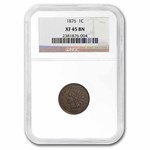 1876 Indian Head Cent XF-45 NGC