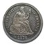 1876 Liberty Seated Dime PR-63 PCGS