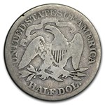 1876 Liberty Seated Half Dollar AG