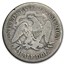 1876 Liberty Seated Half Dollar AG