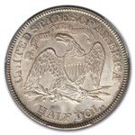 1876 Liberty Seated Half Dollar MS-65 PCGS