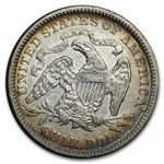 1876 Liberty Seated Quarter AU