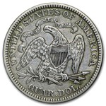 1876 Liberty Seated Quarter XF