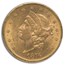 1876-S $20 Liberty Gold Double Eagle AU-58 PCGS