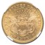 1876-S $20 Liberty Gold Double Eagle MS-60 NGC