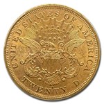 1876-S $20 Liberty Gold Double Eagle MS-61 PCGS