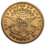 1876-S $20 Liberty Gold Double Eagle XF