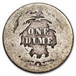 1876-S Liberty Seated Dime Good